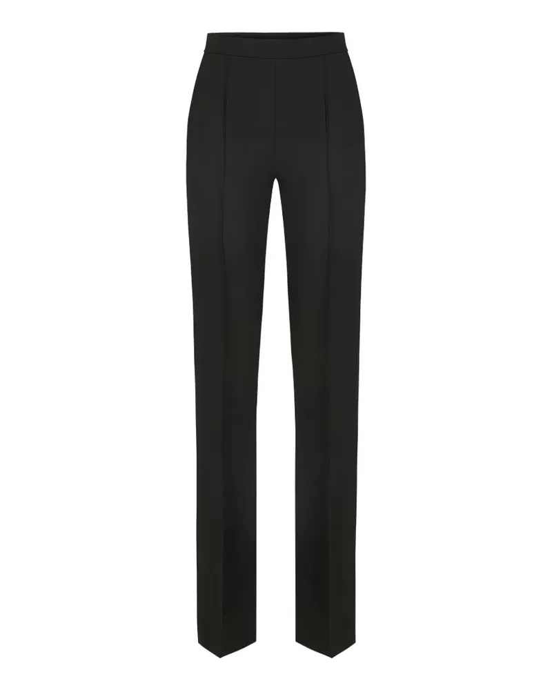 Elisabetta Franchi ribbing trousers - Schwarz Schwarz