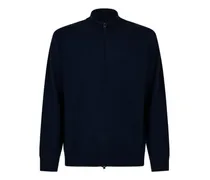 Cardigan mit Reißverschluss - Blau