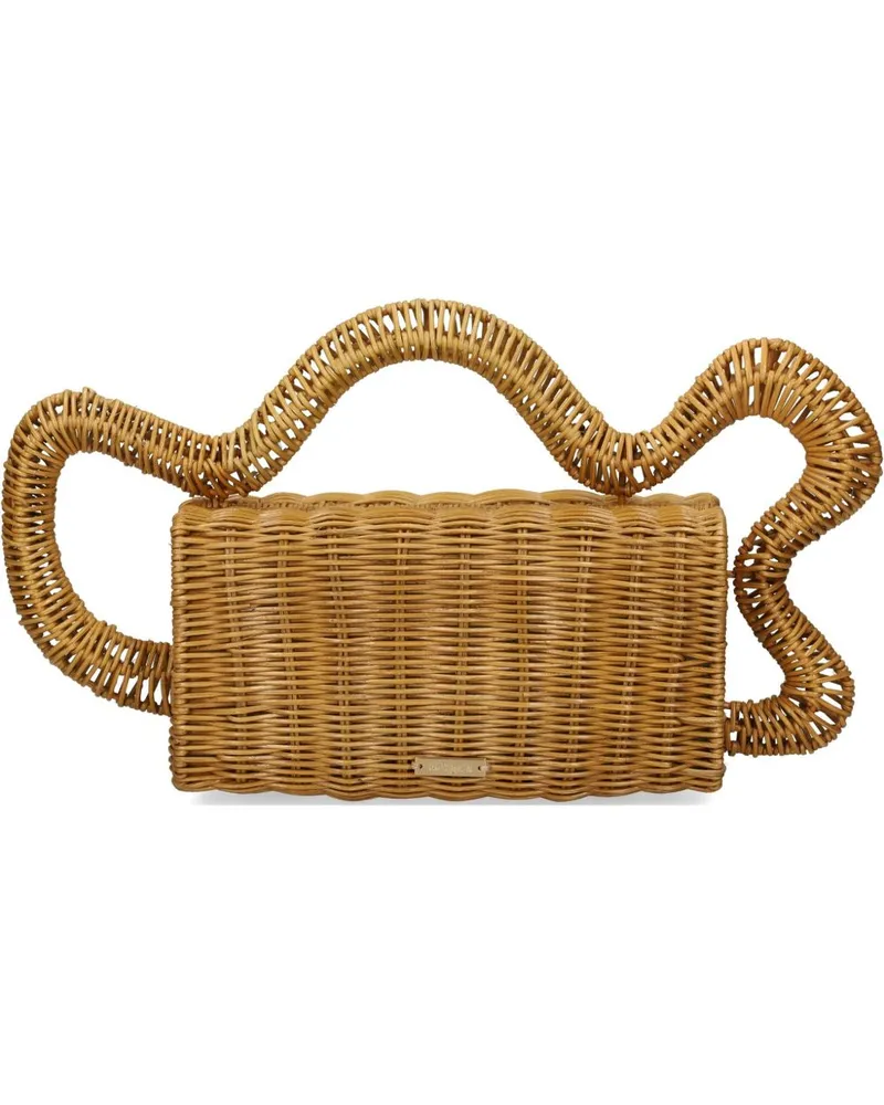 Cult Gaia Elsa Clutch - Gold Gold