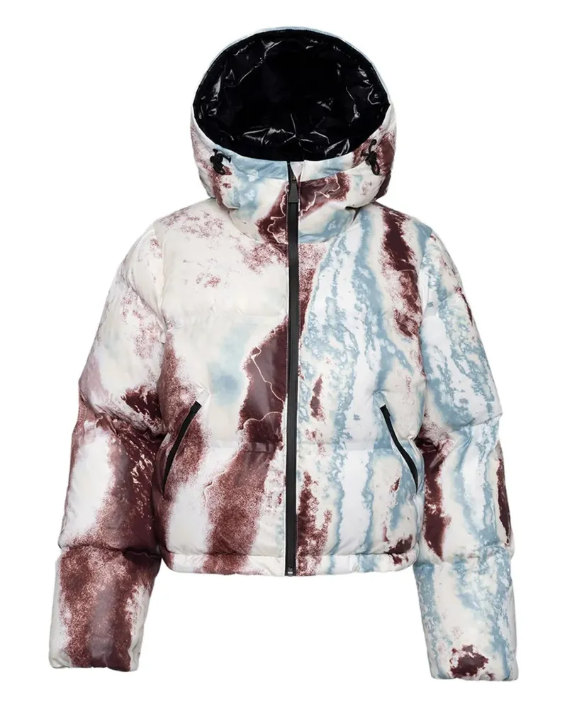 Aztech Mountain Minnie Nuke hooded jacket - Weiß Weiß
