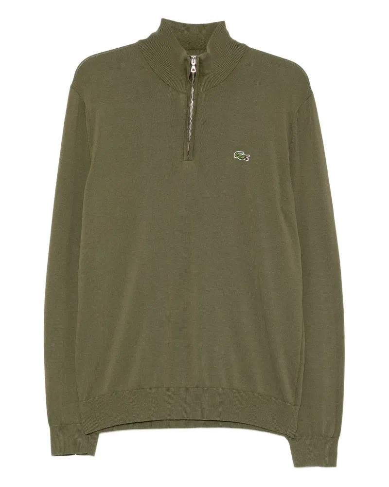 Lacoste cotton high-neck jumper - Grün Grün