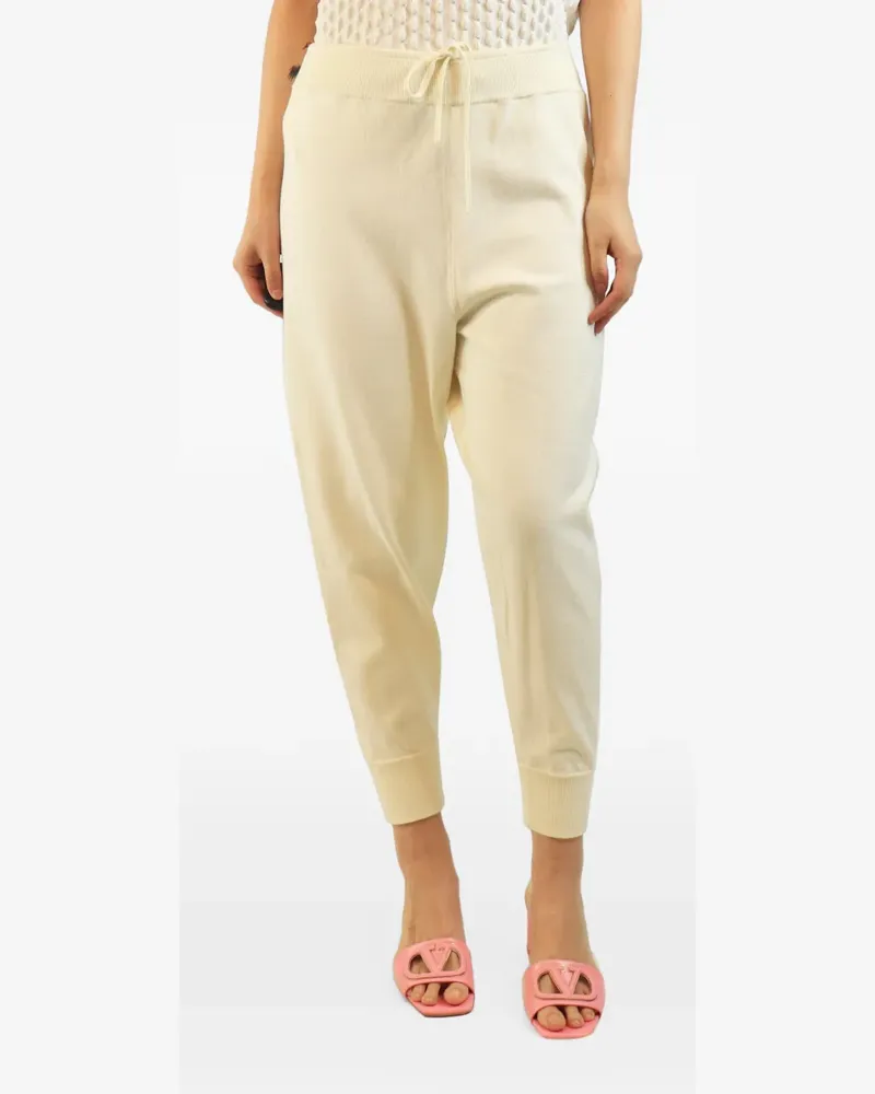 Vince drawstring cuffed track pants - Nude Nude