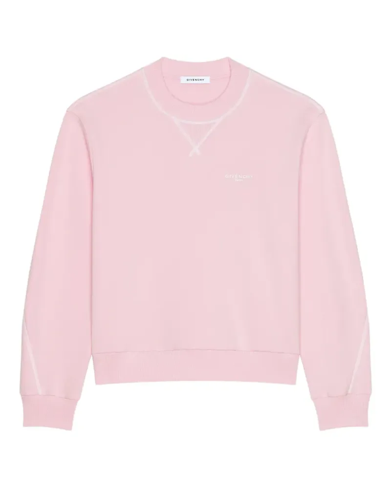 Givenchy Couture Seam Sweatshirt aus Fleece - Rosa Rosa