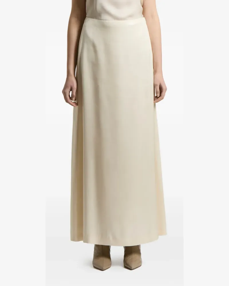 Peserico satin maxi skirt - Nude Nude