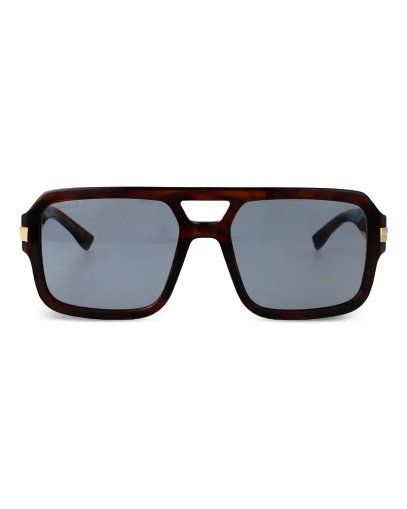 Dsquared2 browline-frame sunglasses - Braun Braun