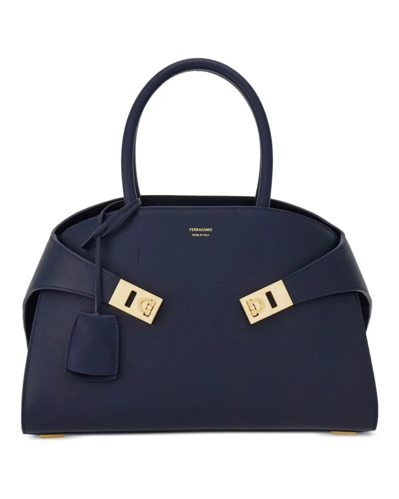 Ferragamo Klassischer Shopper - Blau Blau