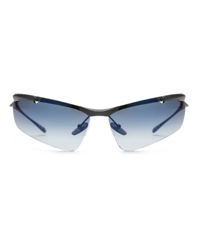 Balenciaga Boomerang Cat-Eye-Sonnenbrille - Schwarz Schwarz