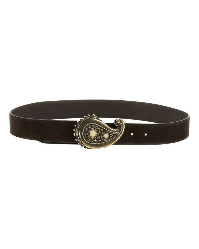 Orciani leather belt - Braun Braun