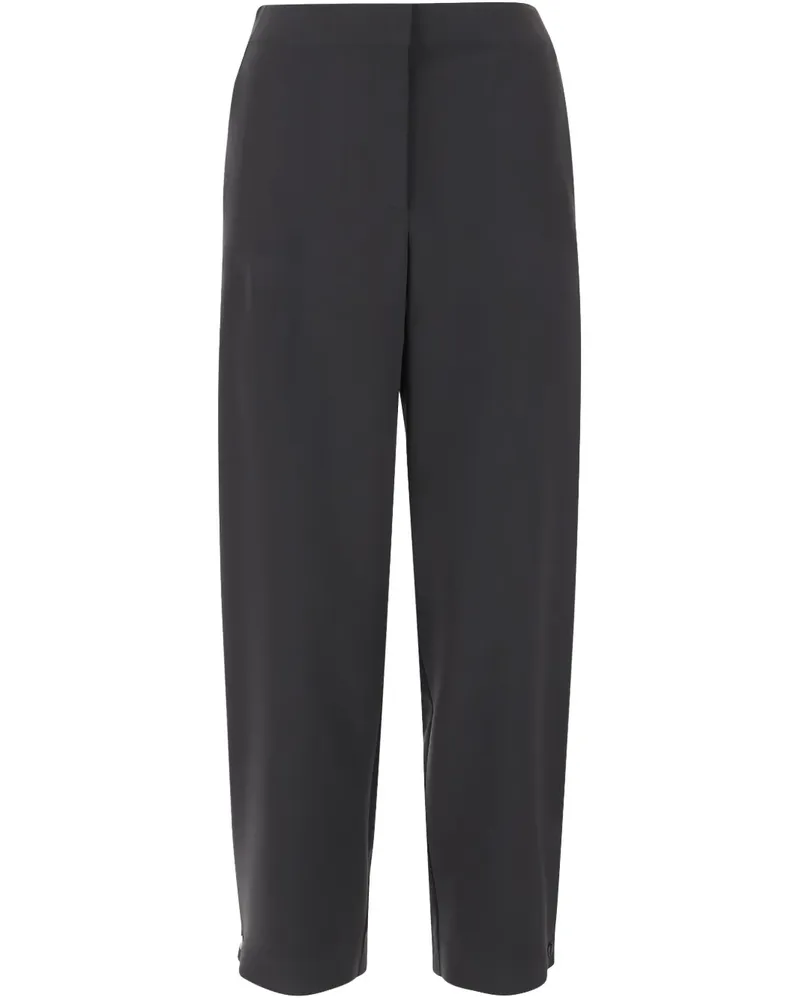 Giorgio Armani Cady Hose - Grau Grau