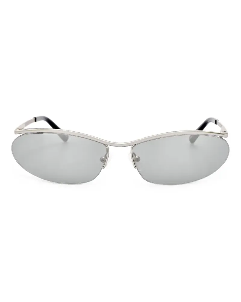 ATTICO x Linda Farrow Charlotte Sonnenbrille - Silber Silber