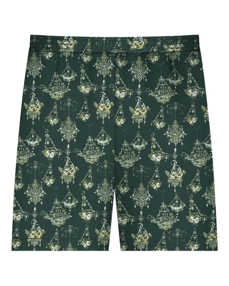 Givenchy Tailored Jogger Shorts_Dark Green - 5S4 5s4