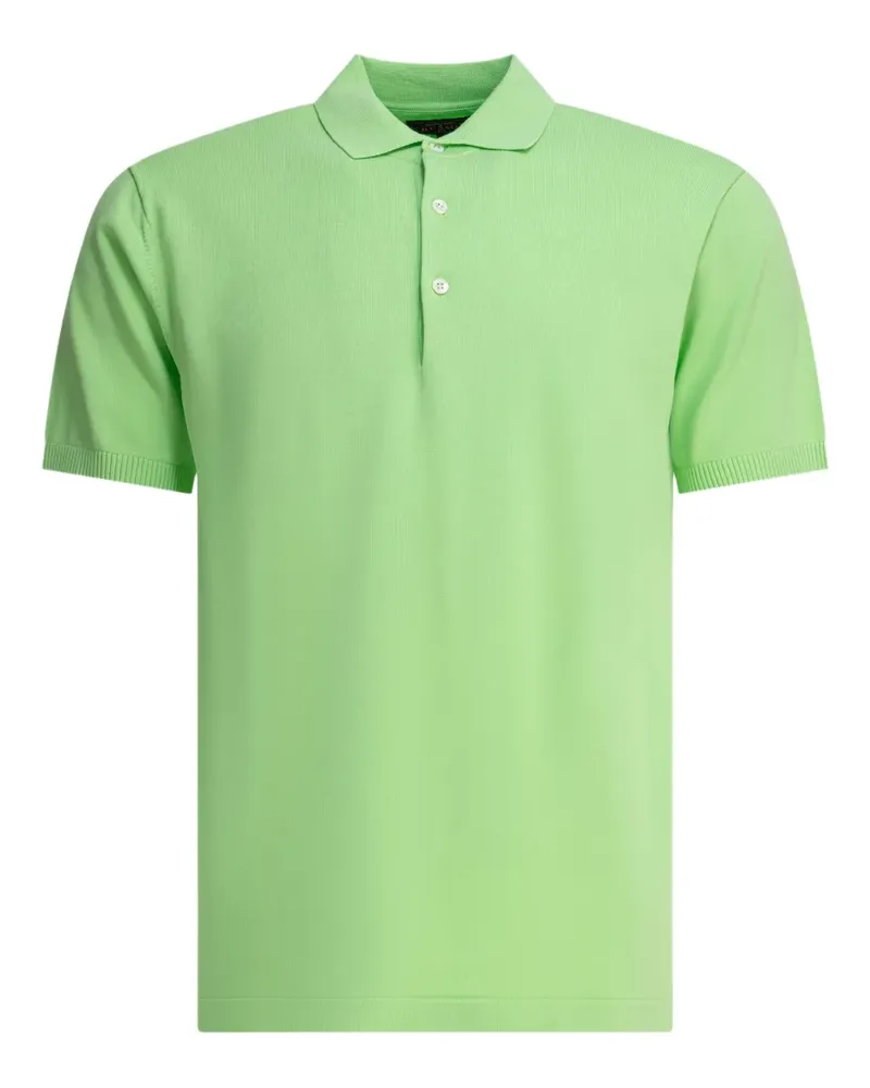 Beams Plus Klassisches Poloshirt - Grün Grün