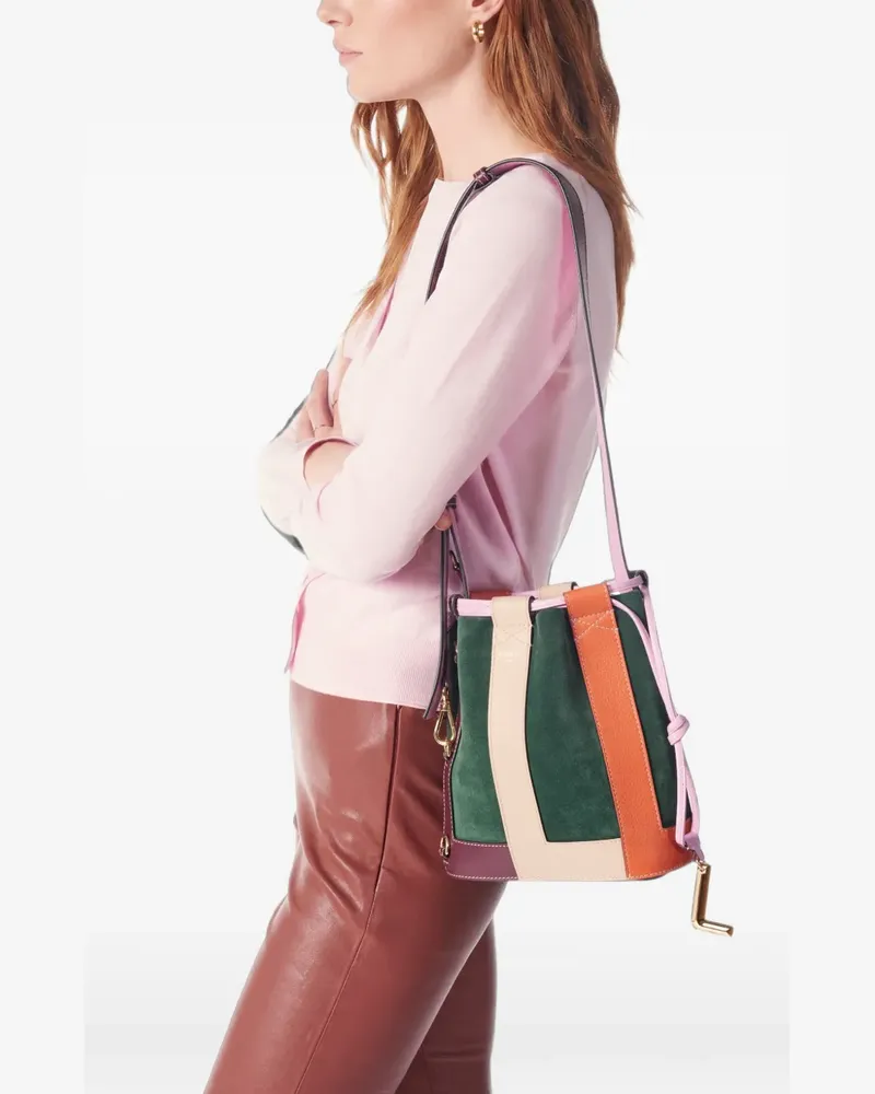 Lancel Elles leather bucket bag - Grün Grün