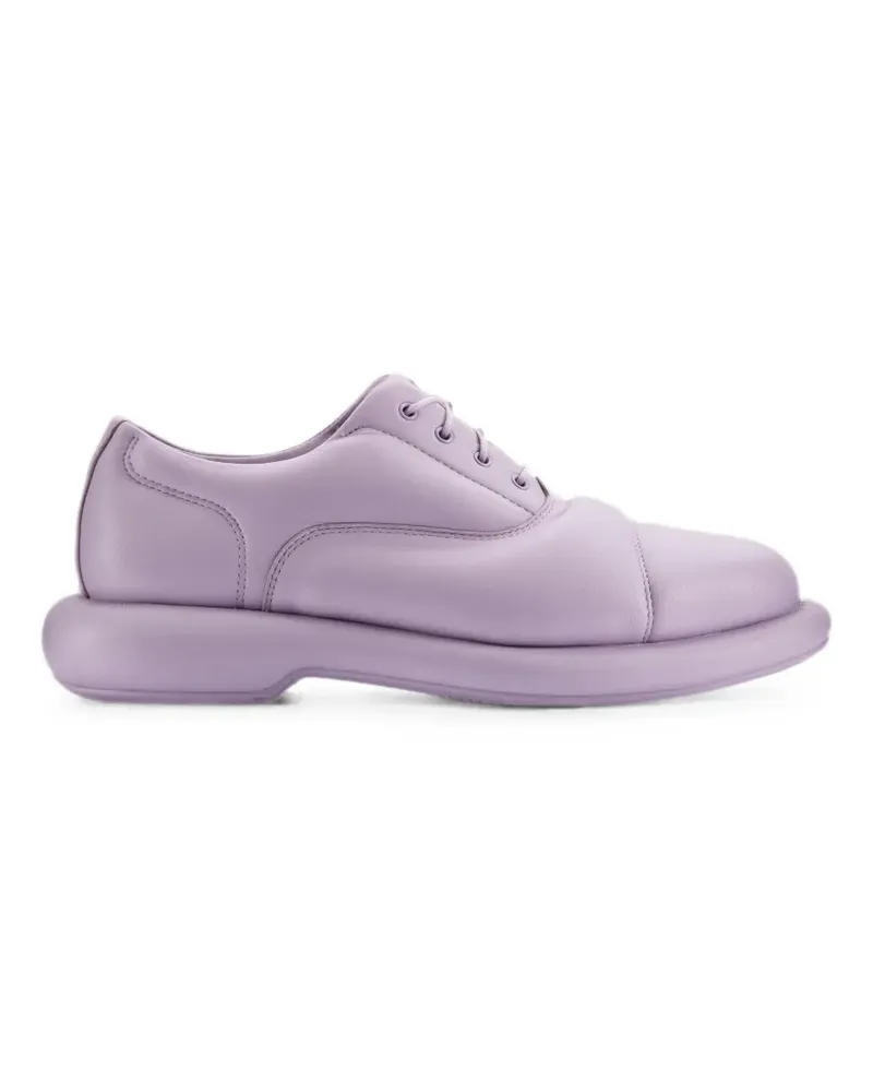 Clarks x Martine Rose padded leather Oxford shoes - Violett Violett