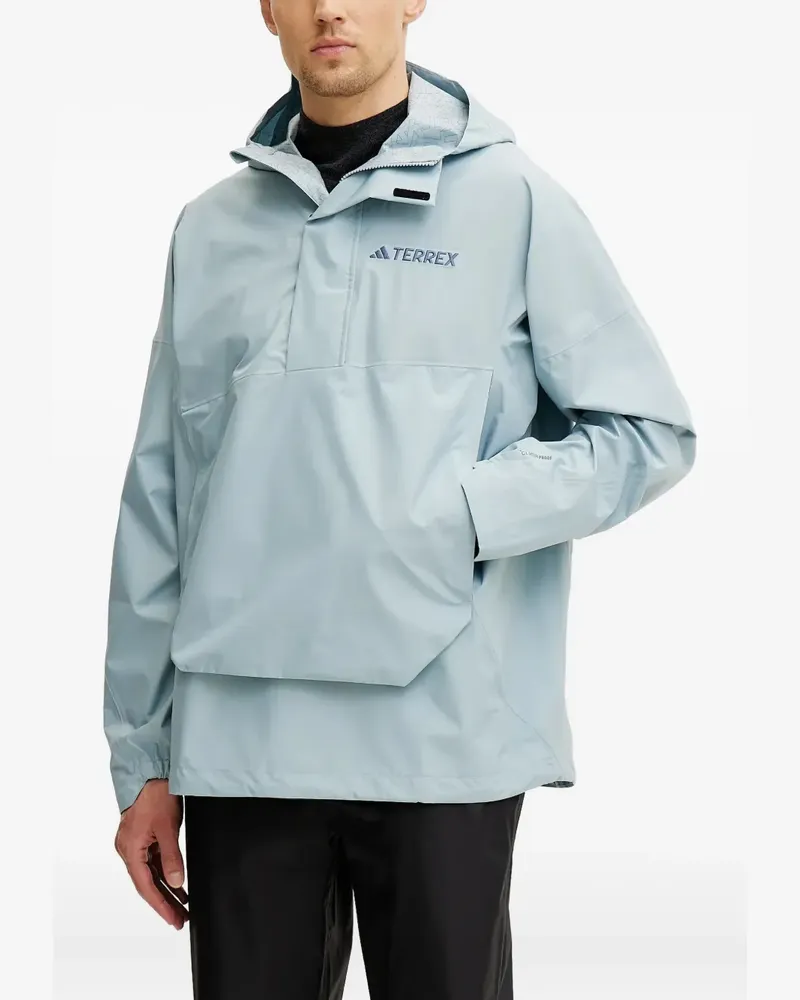adidas Jacke mit Kapuze - Blau Blau