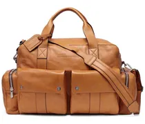 Reisetasche mit aufgesetzten Taschen