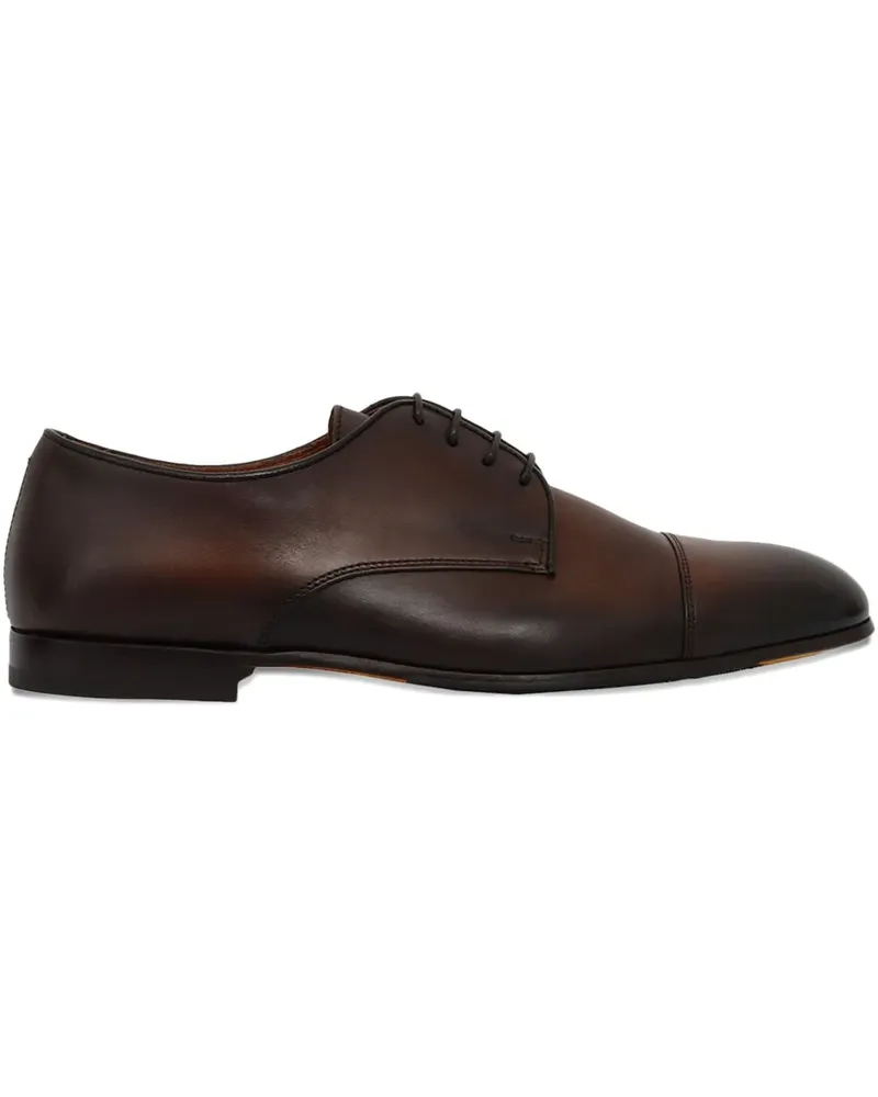 Doucal´s Derby-Schuhe mit angeschnittener Kappe - Braun Braun