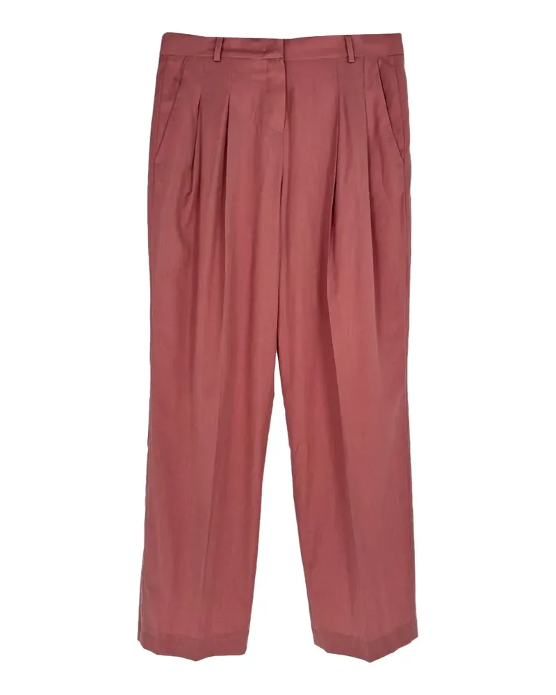 FRANKIE Shop Gelso Hose mit Falten - Rosa Rosa