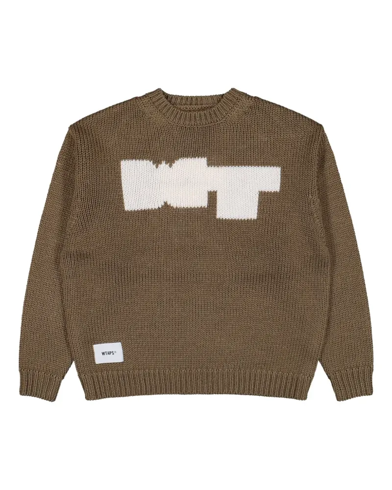 WTAPS Poly crew-neck sweater - Braun Braun