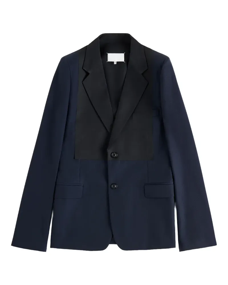 Maison Margiela Jacke mit Einsätzen - Blau Blau