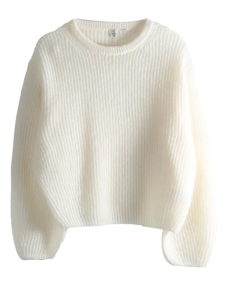 Totême ribbed sweater - Nude Nude
