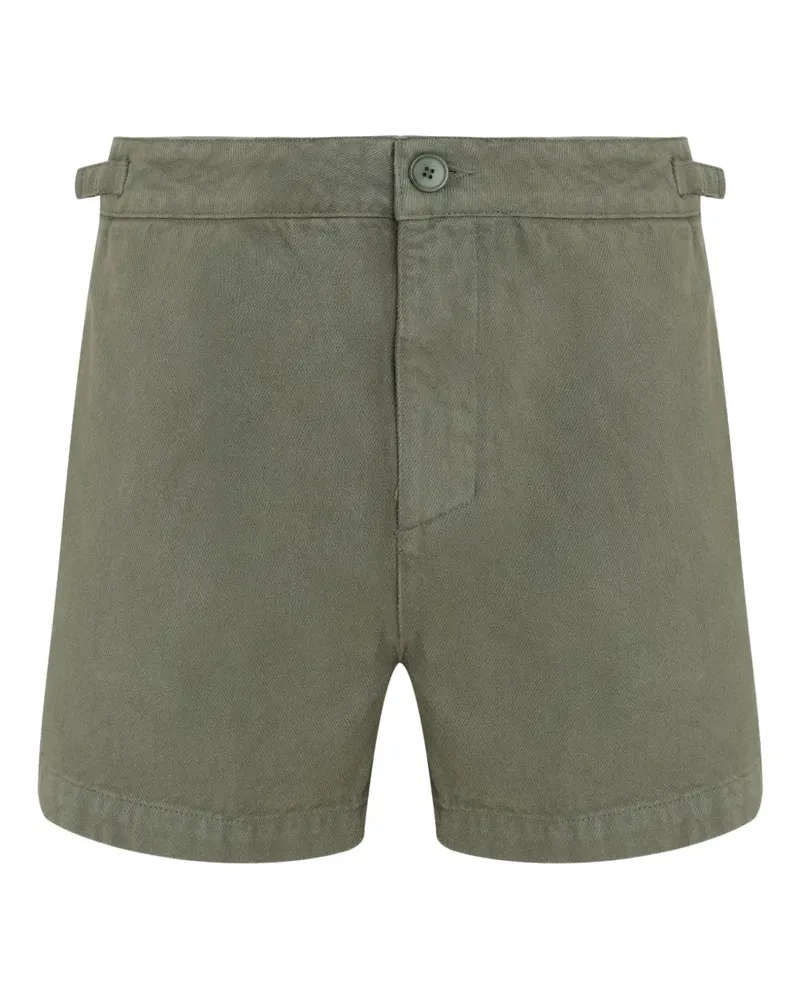 Osklen Twill-Shorts - Grün Grün