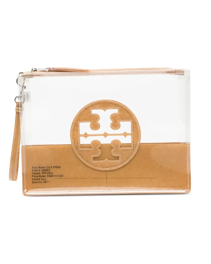Tory Burch Ella Clutch - Weiß Weiß