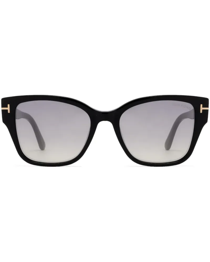 Tom Ford Elsa Sonnenbrille - Schwarz Schwarz