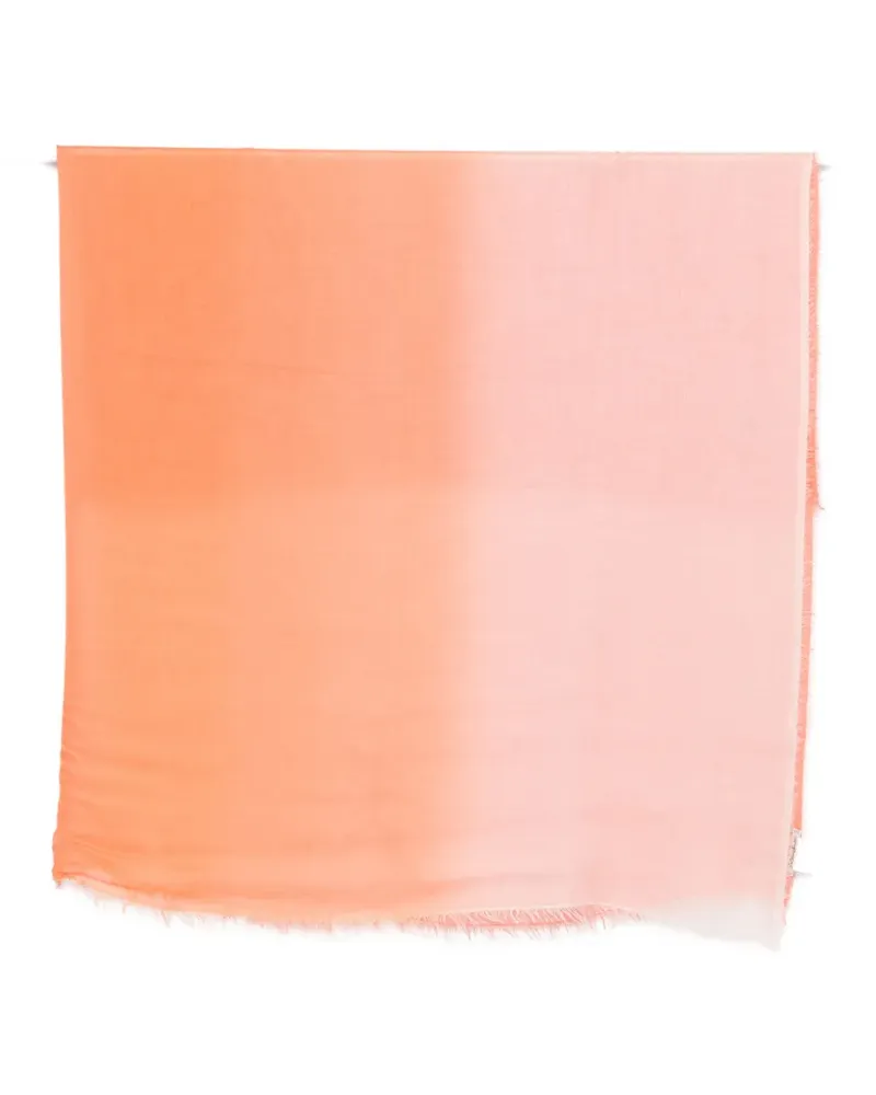 Faliero Sarti Ginny fringed scarf - Orange Orange