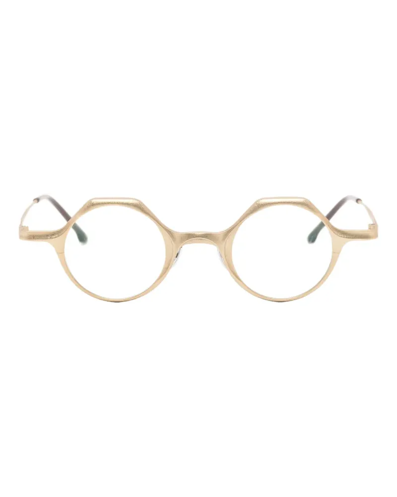 RIGARDS Brille mit geometrischem Gestell - Gold Gold