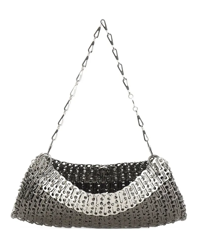 Paco Rabanne gradient chainmail shoulder bag - Silber Silber