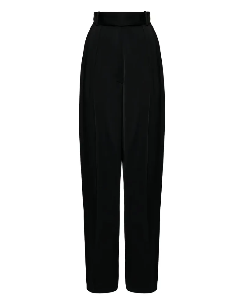La DoubleJ Brooklyn Hose mit hohem Bund - Schwarz Schwarz
