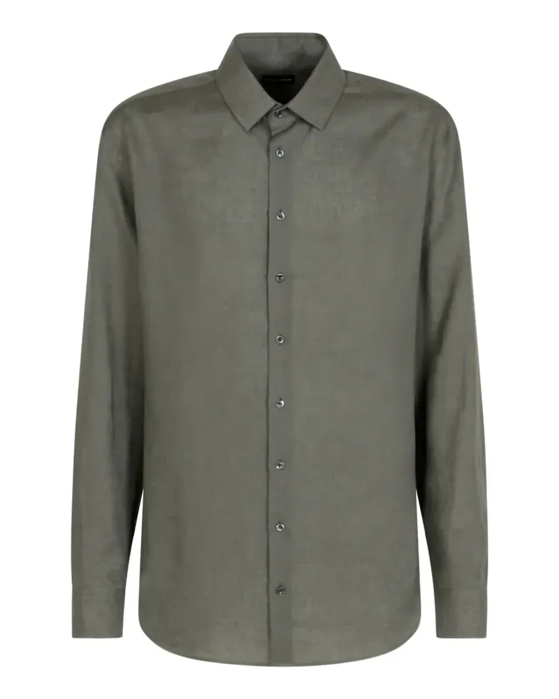 Giorgio Armani button-up shirt - Grau Grau