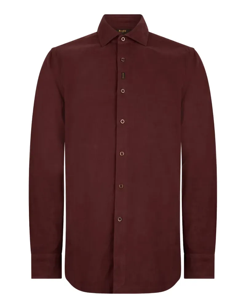 MOORER corduroy long-sleeve shirt - Rot Rot