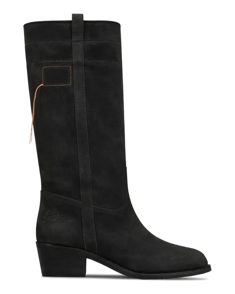 Fortela Campero suede boots - Schwarz Schwarz