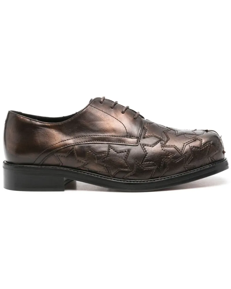 STEFAN COOKE Derby-Schuhe mit eckiger Kappe - Braun Braun