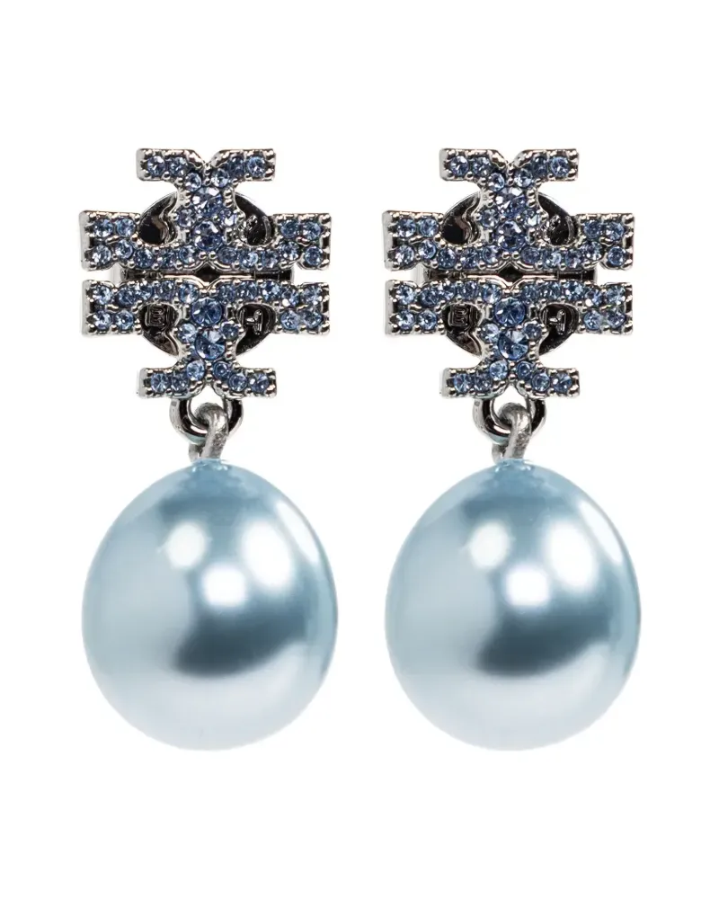 Tory Burch Moondance drop earrings - Silber Silber