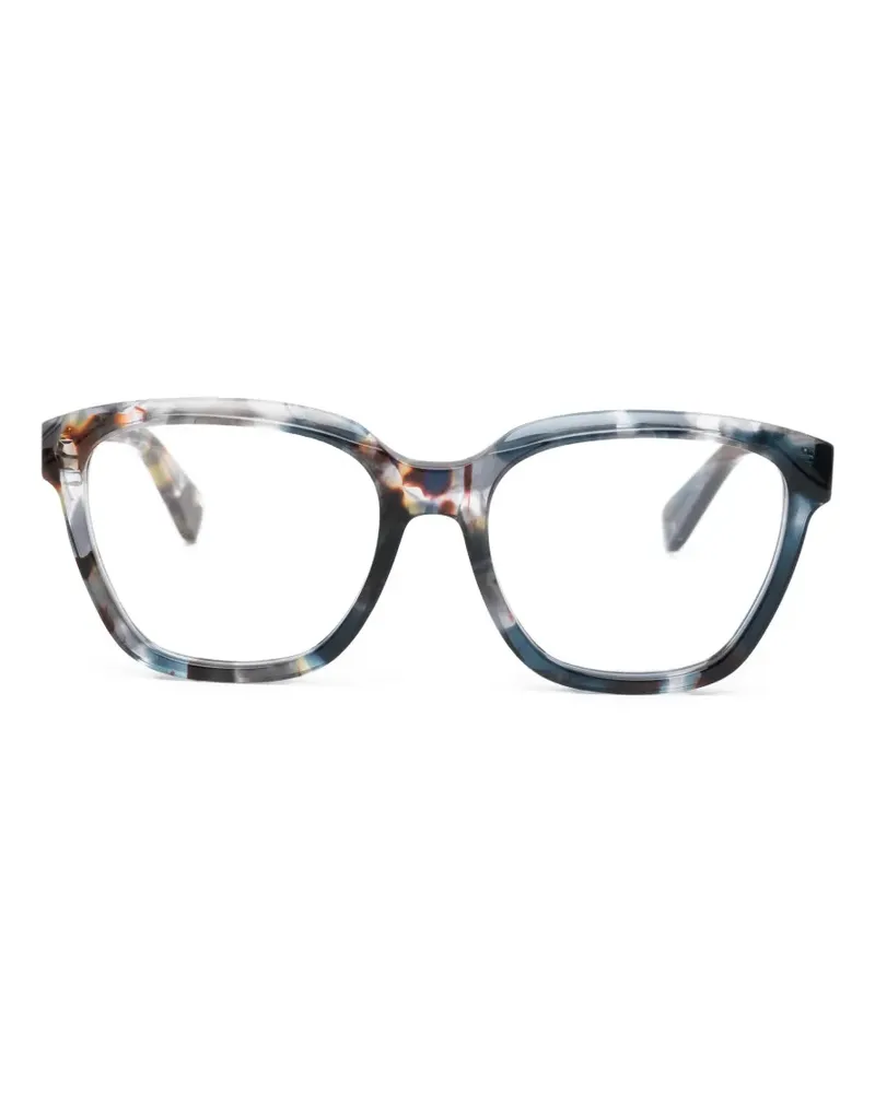 Chloé Brille mit eckigem Gestell - Blau Blau