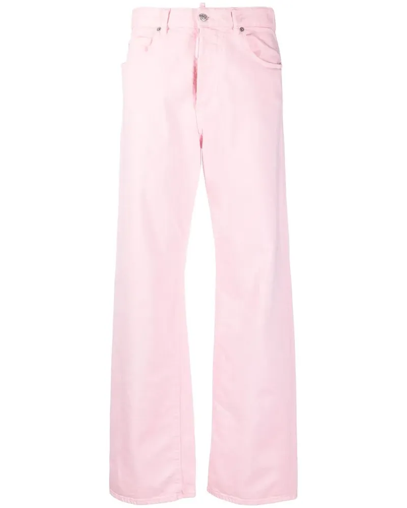 Dsquared2 Candy Bull Jeans mit geradem Bein - Rosa Rosa