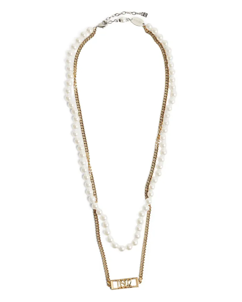 Dsquared2 Halskette aus Messing - Gold Gold