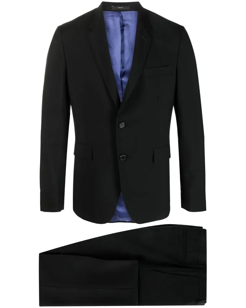 Paul Smith Einreihiger Anzug - Blau Blau