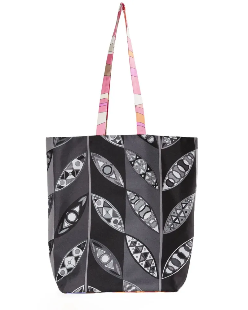 Emilio Pucci Wendbare Gallery Handtasche - Grau Grau