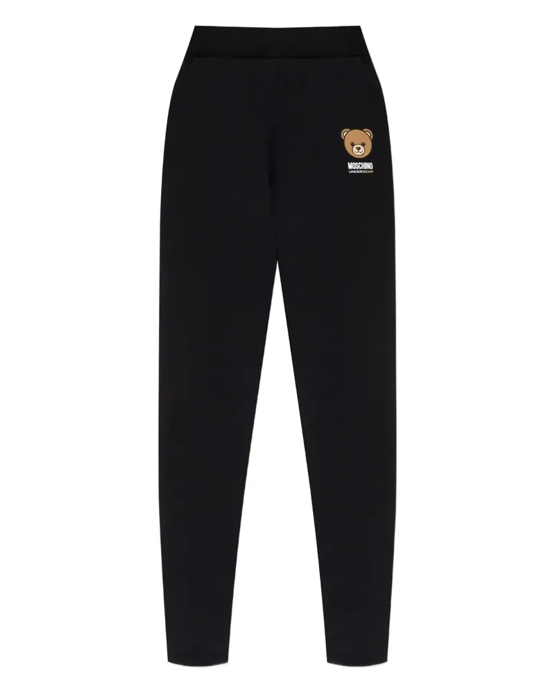 Moschino teddy bear track pants - Schwarz Schwarz