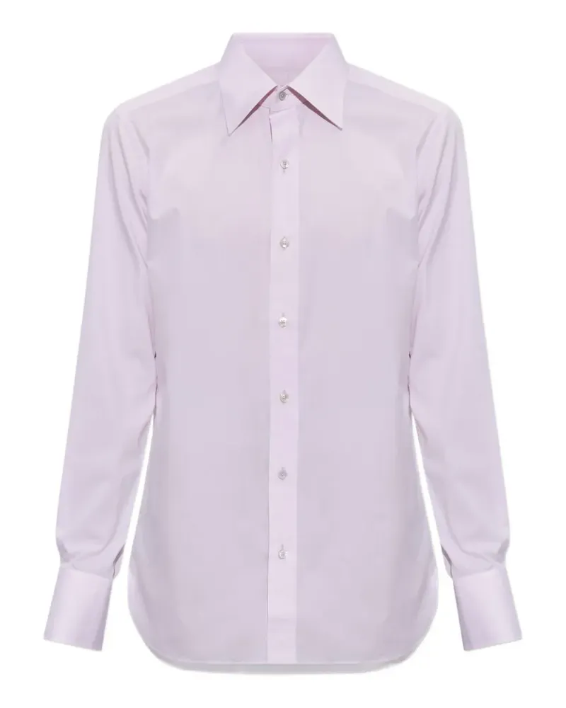 Tom Ford tailored long-sleeve shirt - Rosa Rosa