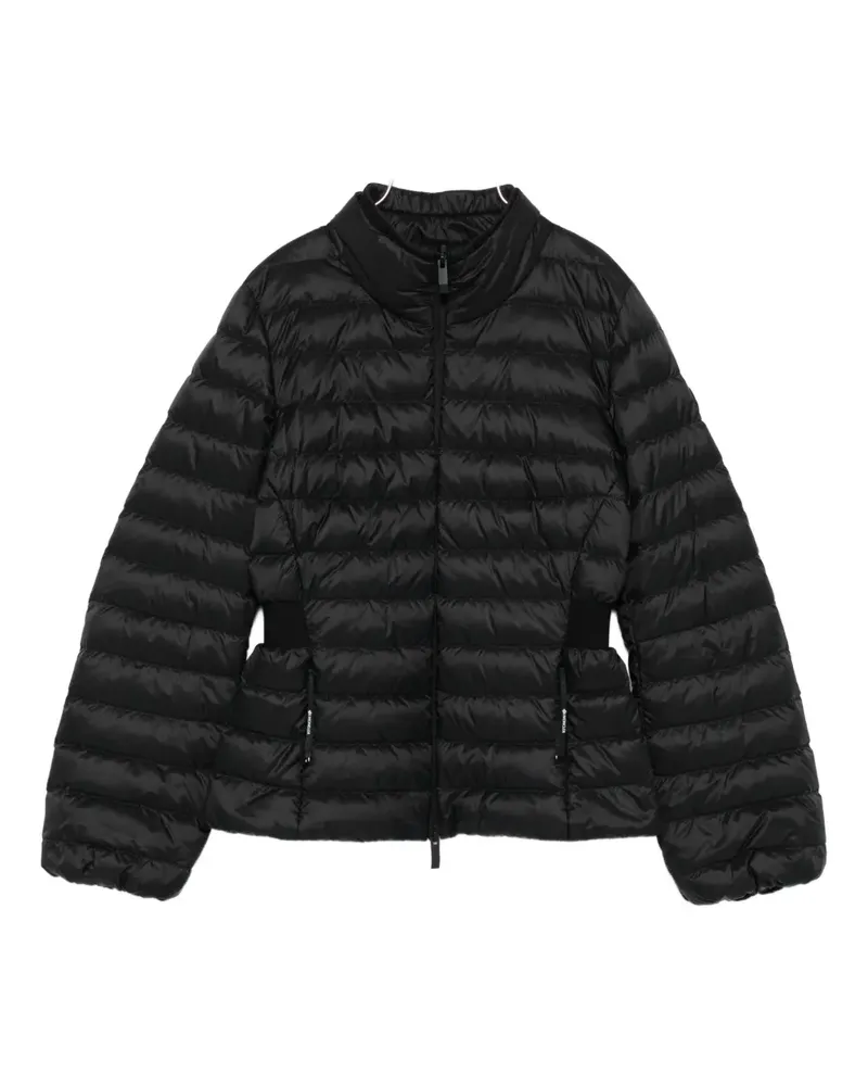 Moncler Gesteppte Verrerie Jacke - Schwarz Schwarz