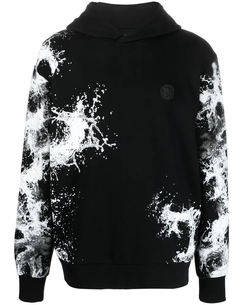 Philipp Plein Splash Extreme Hoodie - Schwarz Schwarz
