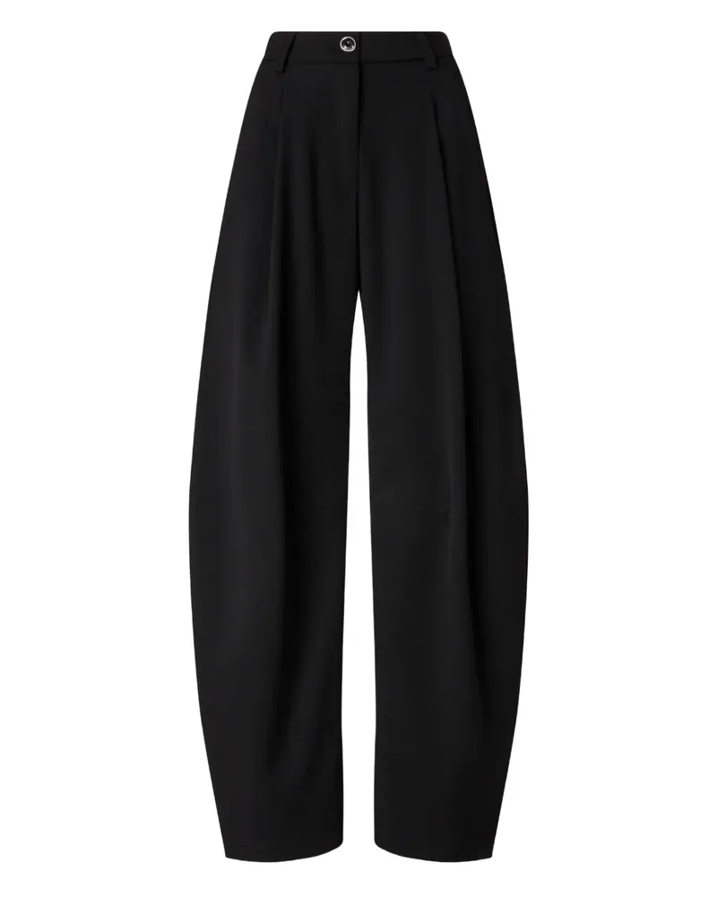 Pinko Hose mit Knöpfen - Schwarz Schwarz