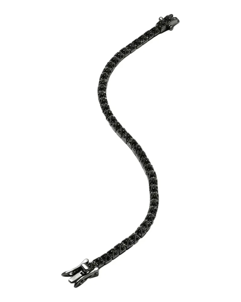 Eddie Borgo Pyramid Tennis Armband - Silber Silber