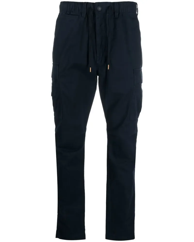 Ralph Lauren Tapered-Hose mit Kordelzug - Blau Blau