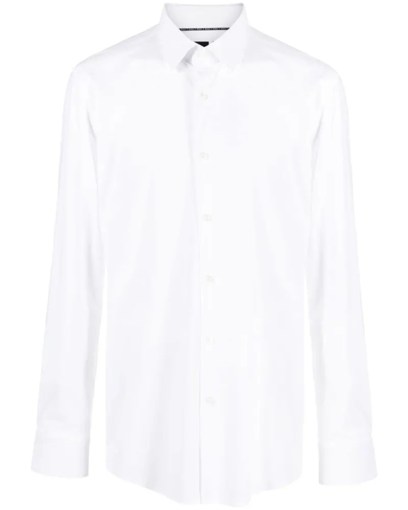 HUGO BOSS Hemd mit klassischem Kragen - Weiß Weiß